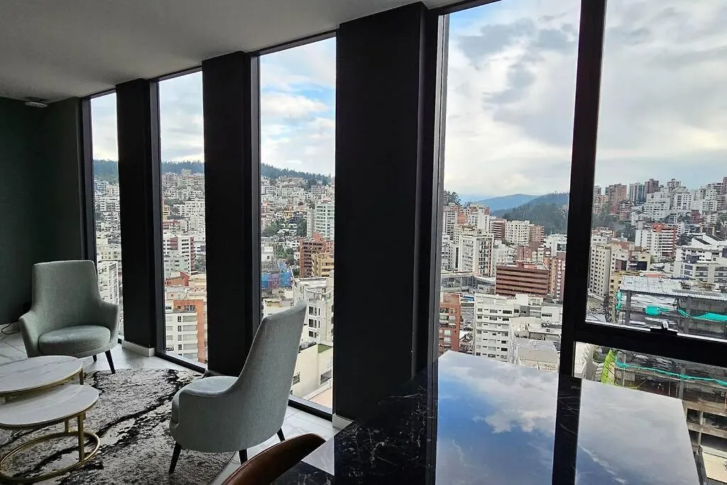 キトEdificio Xoe - Piso 17 Parque La Carolinaアパートメント アパート キト
