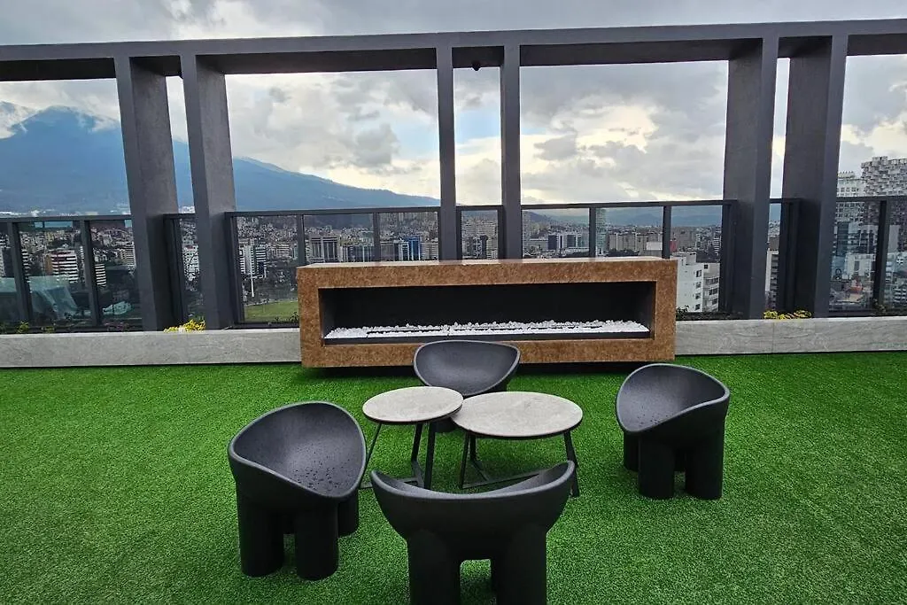 キトEdificio Xoe - Piso 17 Parque La Carolinaアパートメント アパート キト