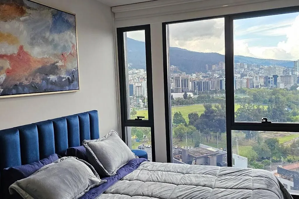 Apartamento Edificio Xoe - Piso 17 Parque La Carolina Quito 0*,  Ecuador